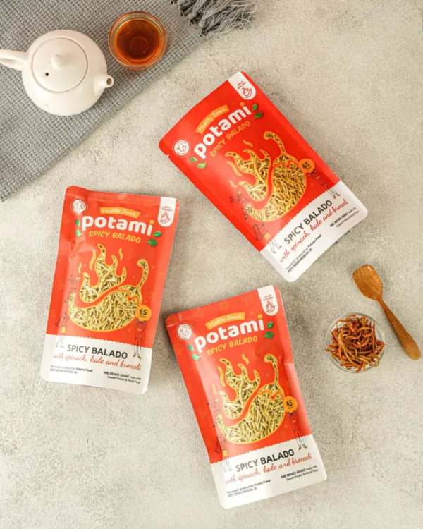 Potami | Mie Remes Spicy Balado Potami | Mie Remes Spicy Balado